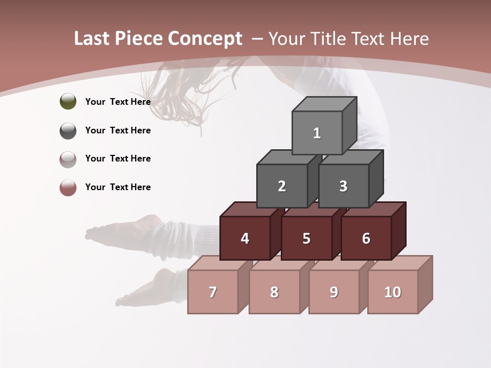 Girl Style Acrobat PowerPoint Template