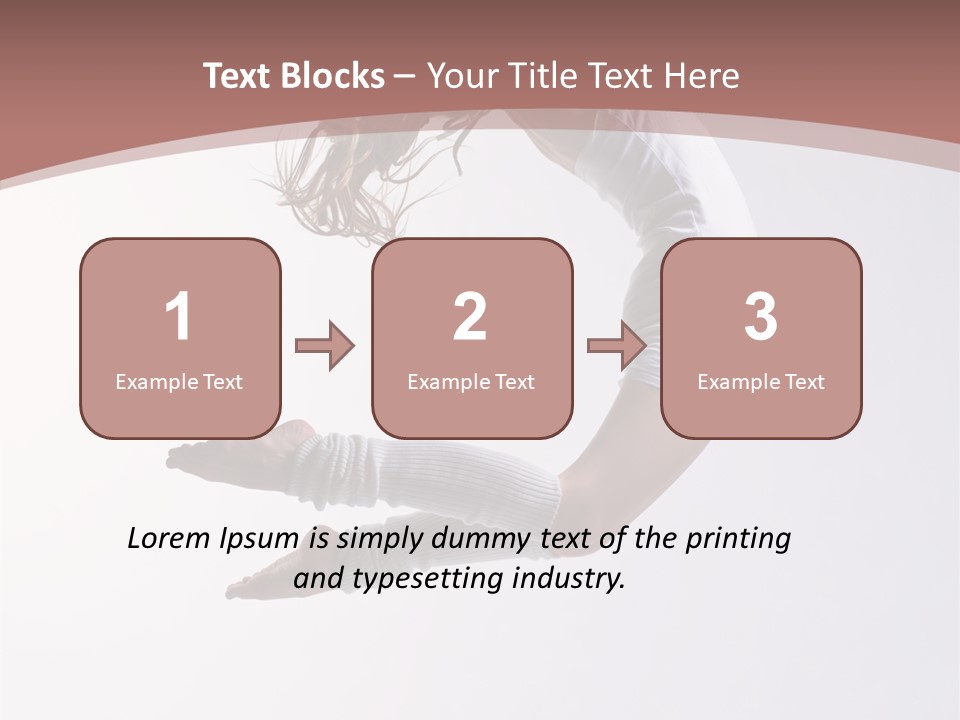 Girl Style Acrobat PowerPoint Template