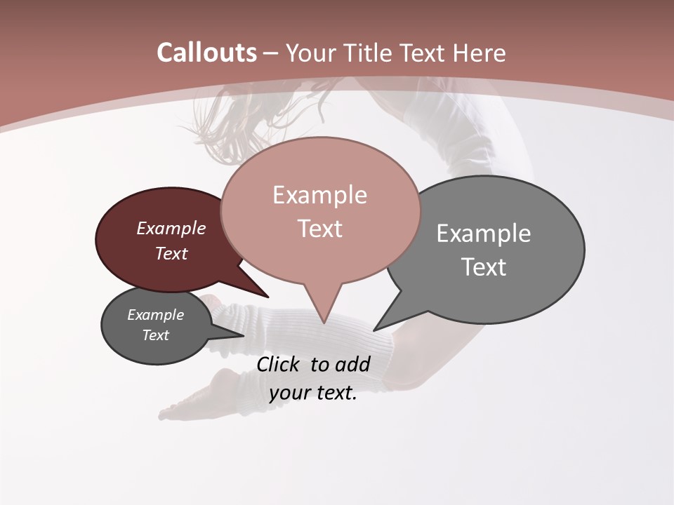 Girl Style Acrobat PowerPoint Template