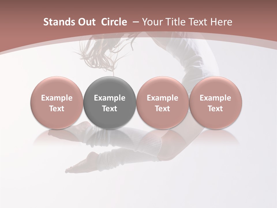 Girl Style Acrobat PowerPoint Template