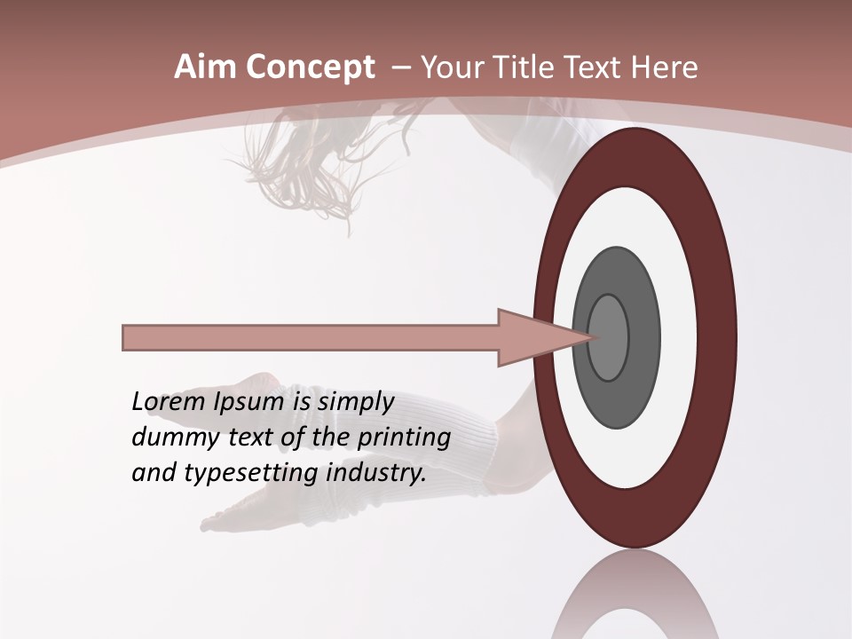 Girl Style Acrobat PowerPoint Template