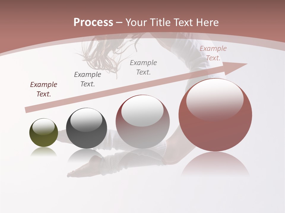 Girl Style Acrobat PowerPoint Template