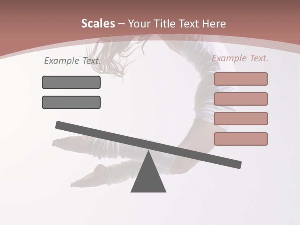 Girl Style Acrobat PowerPoint Template