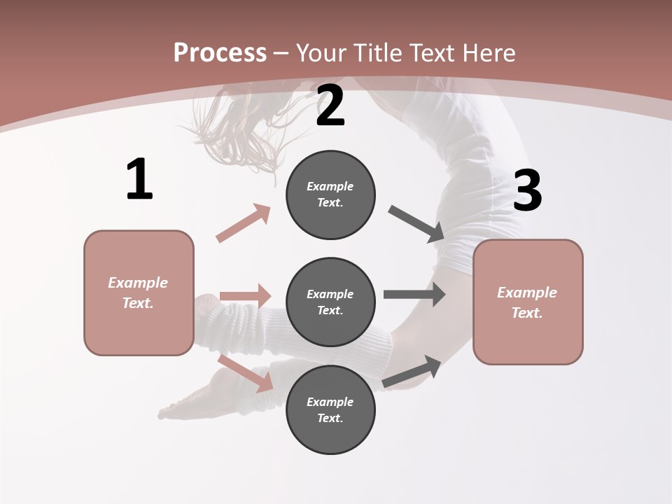 Girl Style Acrobat PowerPoint Template