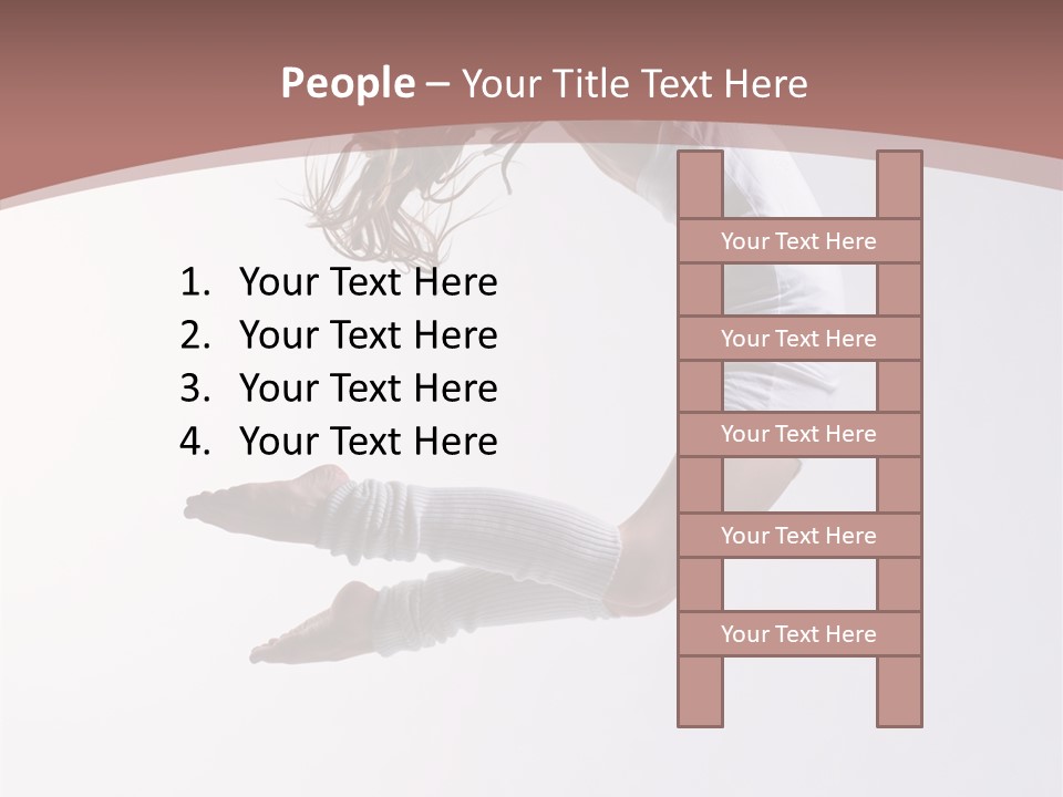 Girl Style Acrobat PowerPoint Template