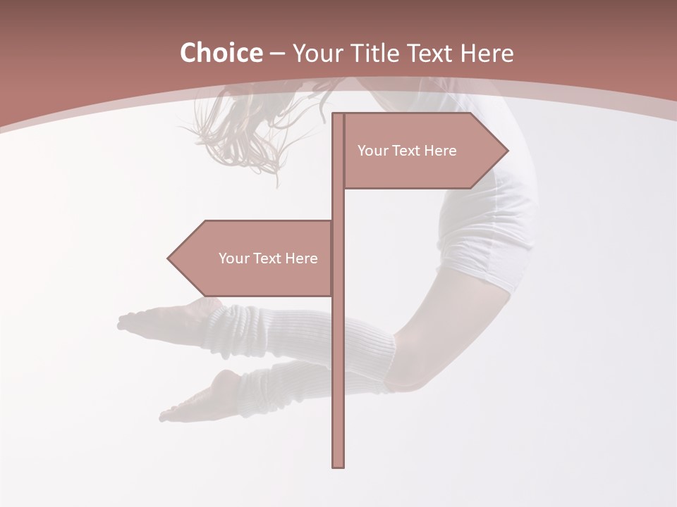 Girl Style Acrobat PowerPoint Template