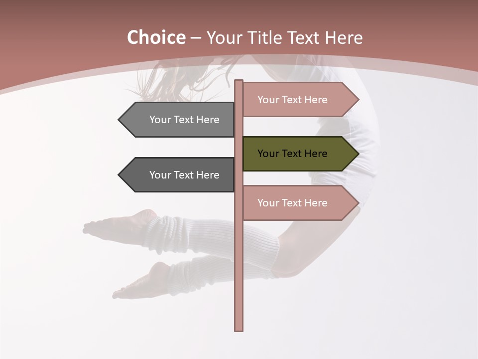 Girl Style Acrobat PowerPoint Template