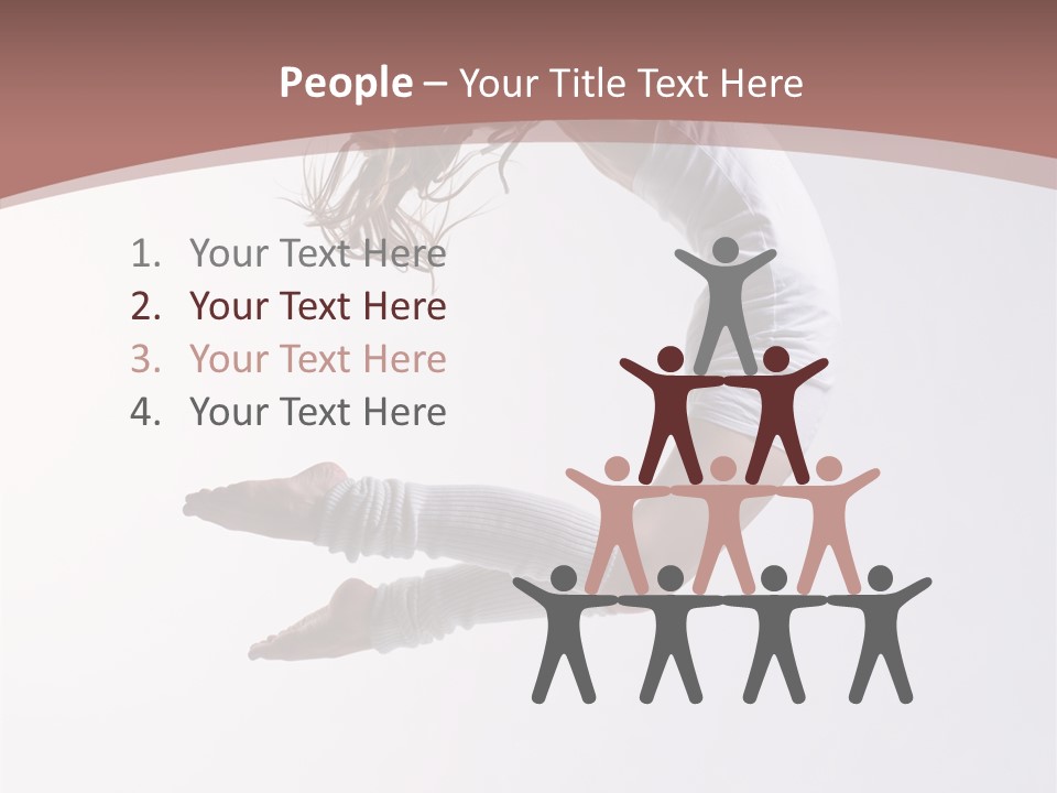 Girl Style Acrobat PowerPoint Template