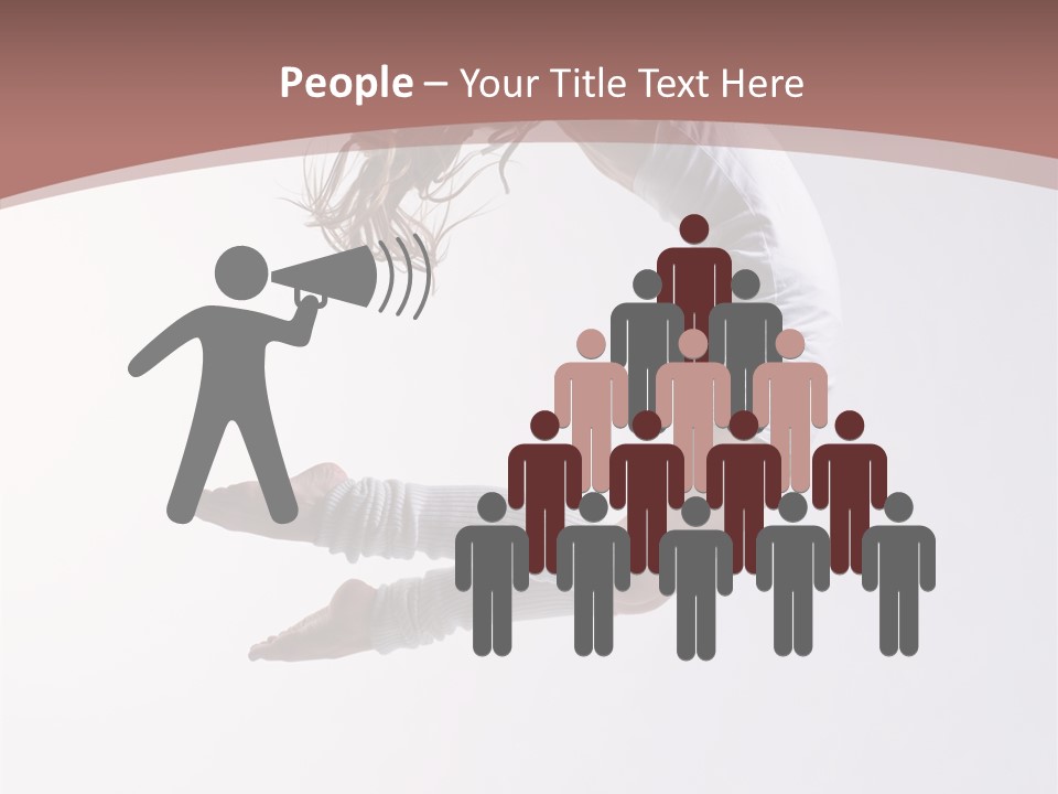 Girl Style Acrobat PowerPoint Template