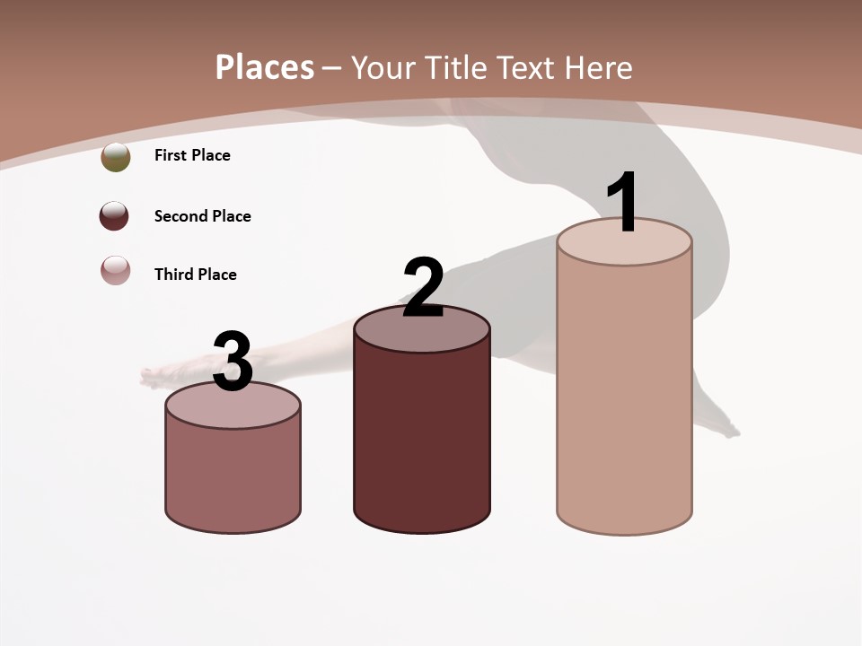 Dancer Beautiful Fashion PowerPoint Template