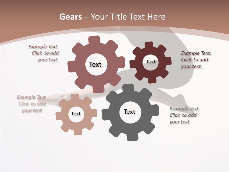 Dancer Beautiful Fashion PowerPoint Template