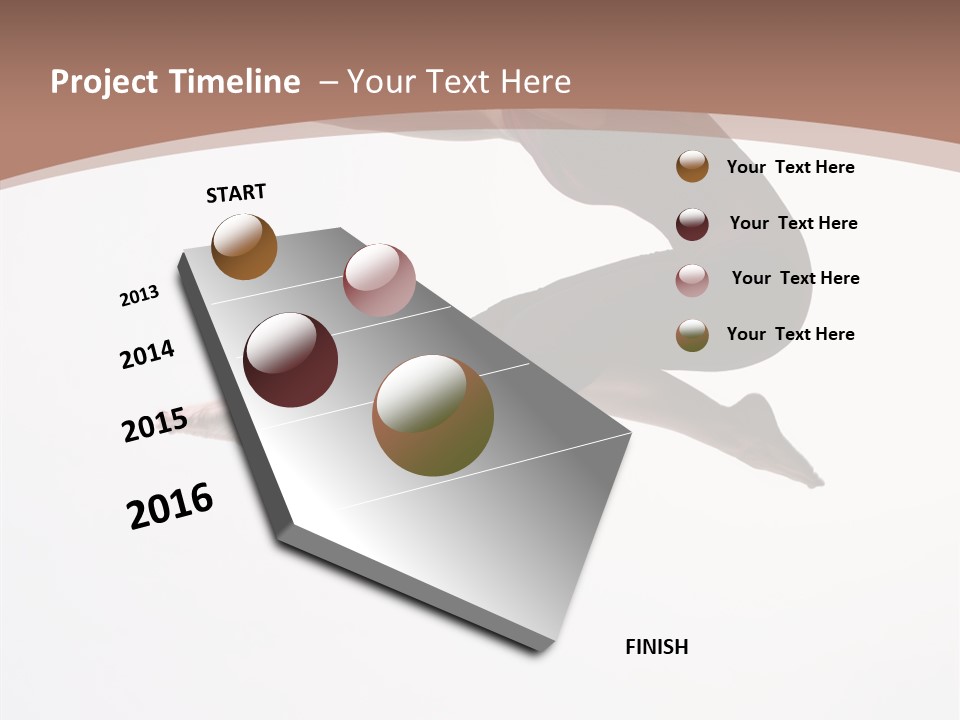 Dancer Beautiful Fashion PowerPoint Template