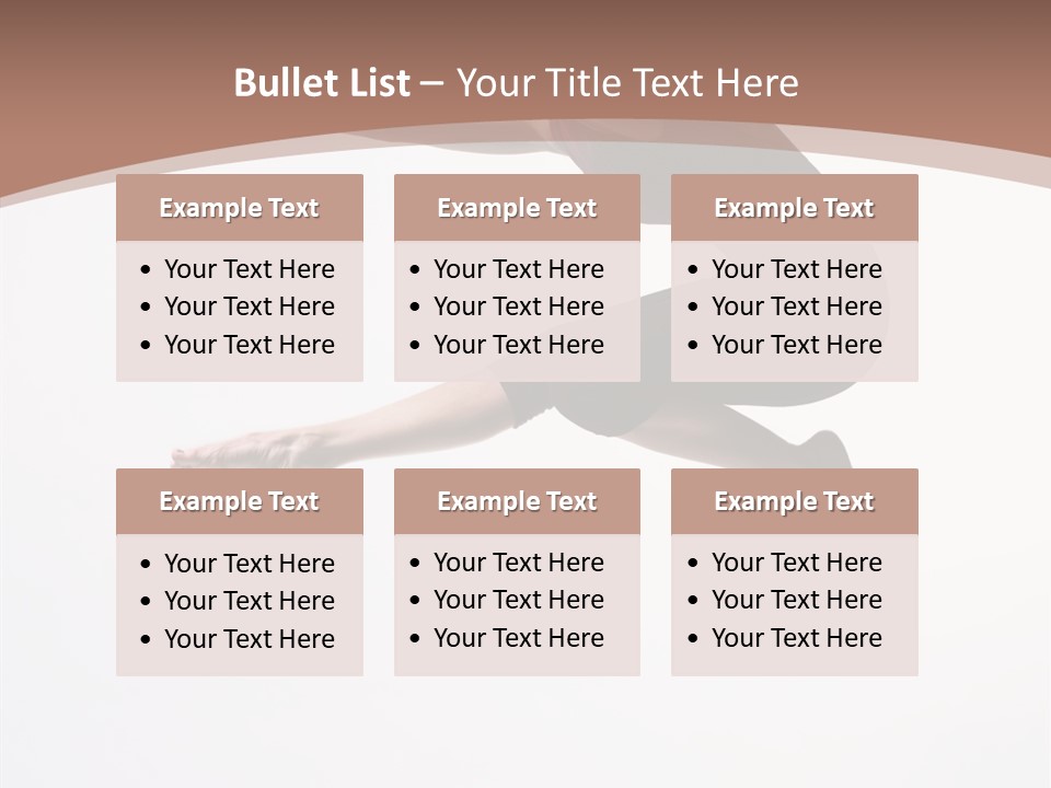 Dancer Beautiful Fashion PowerPoint Template