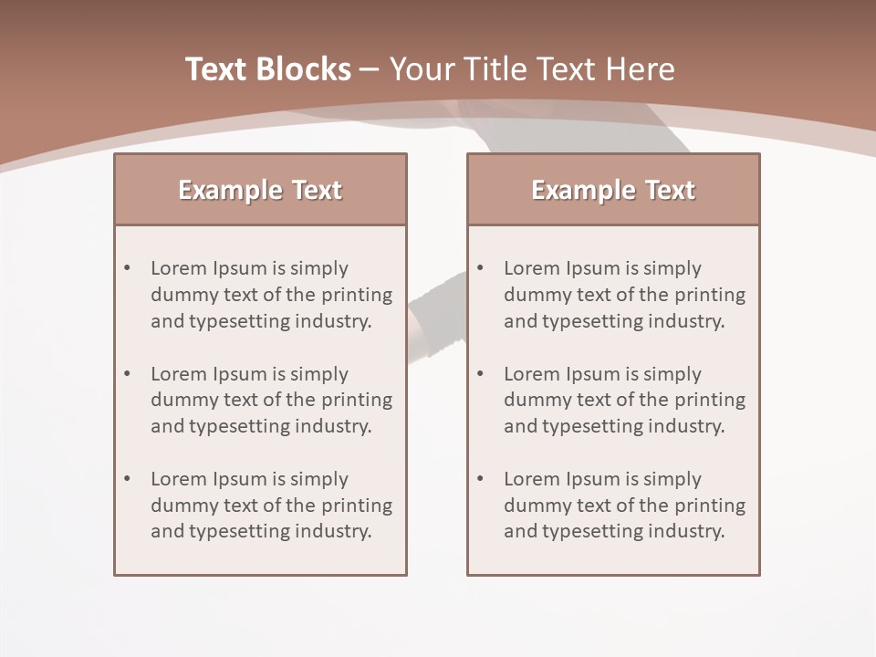 Dancer Beautiful Fashion PowerPoint Template