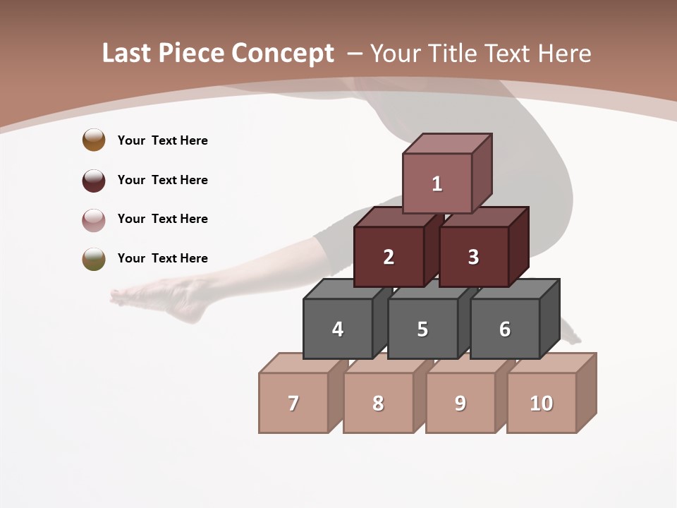 Dancer Beautiful Fashion PowerPoint Template