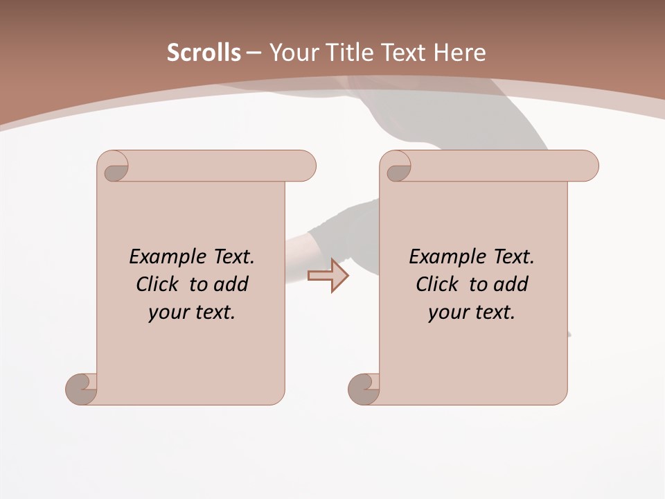 Dancer Beautiful Fashion PowerPoint Template