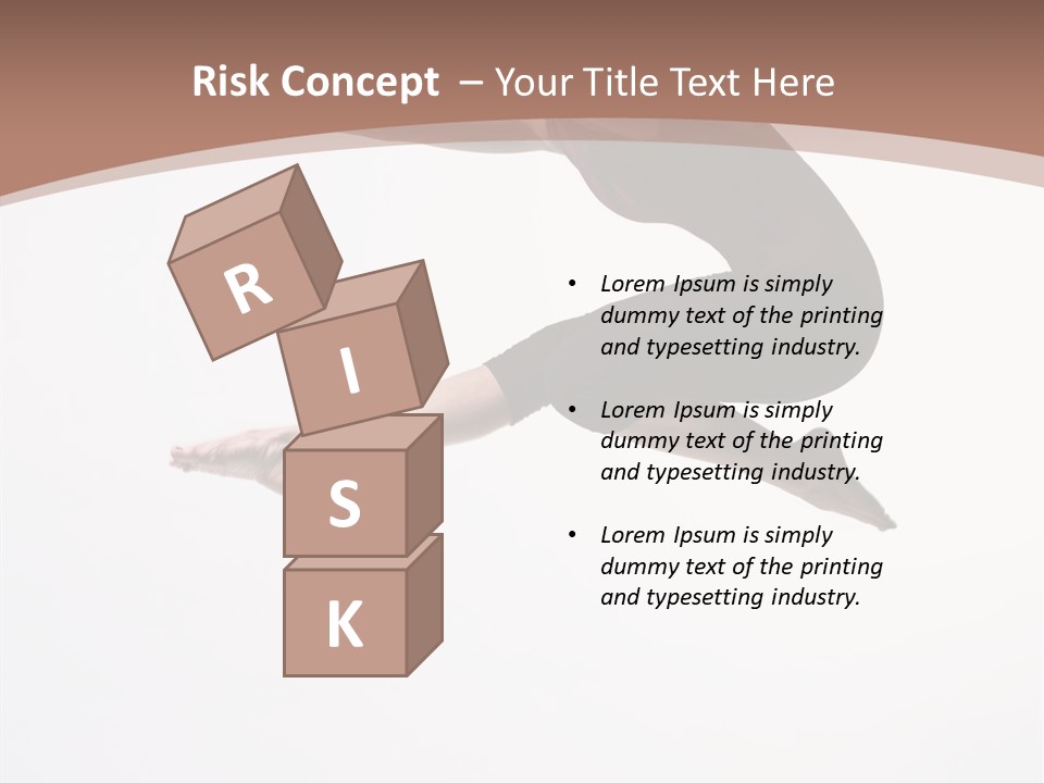 Dancer Beautiful Fashion PowerPoint Template