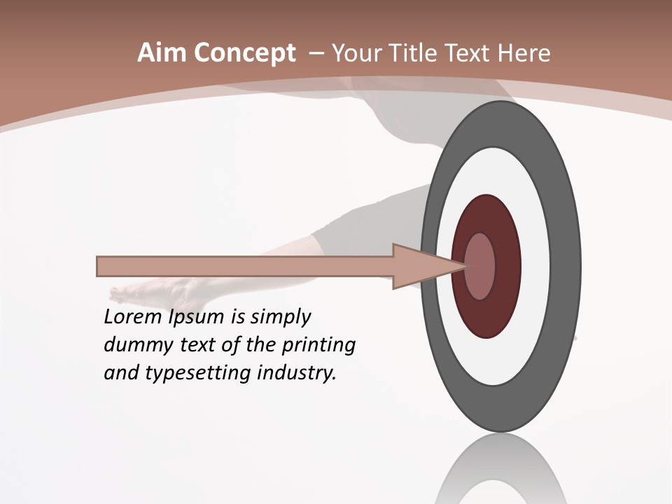 Dancer Beautiful Fashion PowerPoint Template