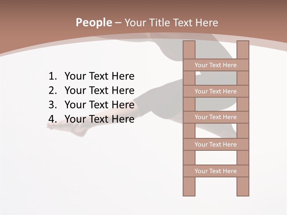 Dancer Beautiful Fashion PowerPoint Template