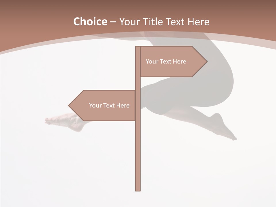 Dancer Beautiful Fashion PowerPoint Template