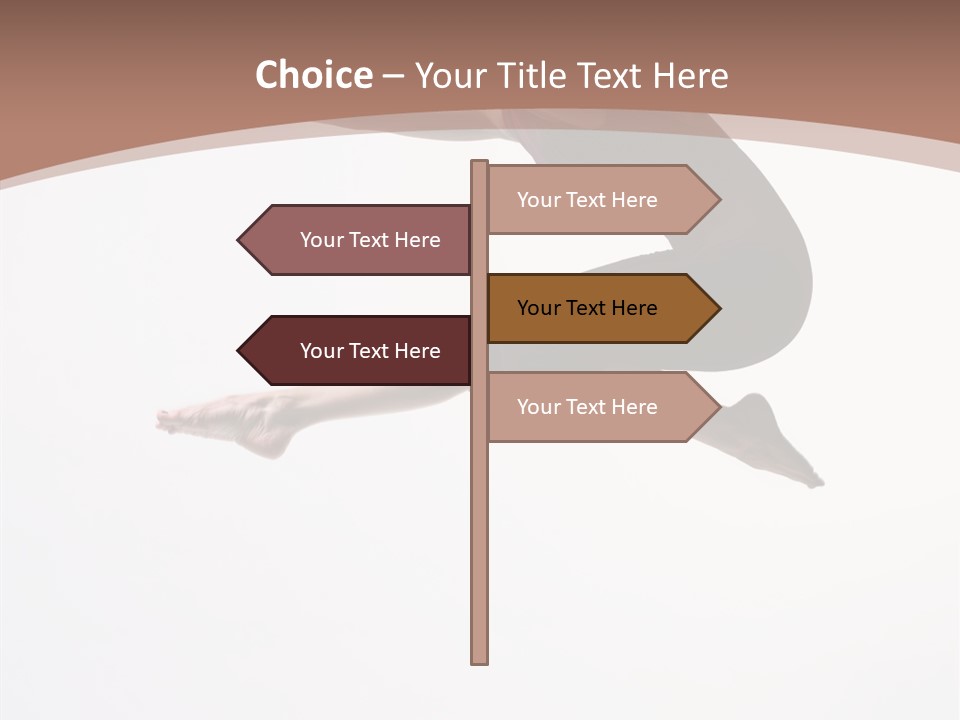 Dancer Beautiful Fashion PowerPoint Template