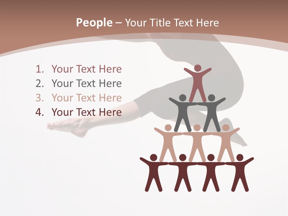 Dancer Beautiful Fashion PowerPoint Template