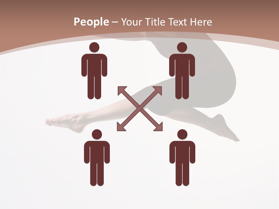 Dancer Beautiful Fashion PowerPoint Template