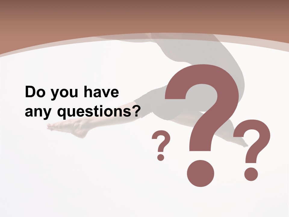 Dancer Beautiful Fashion PowerPoint Template