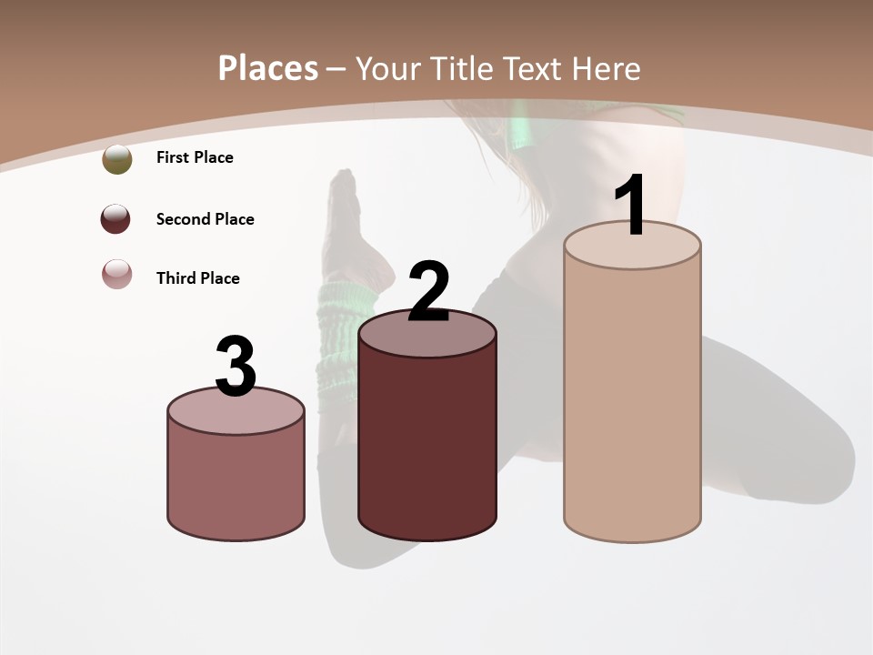 Balance Skill Aerobics PowerPoint Template