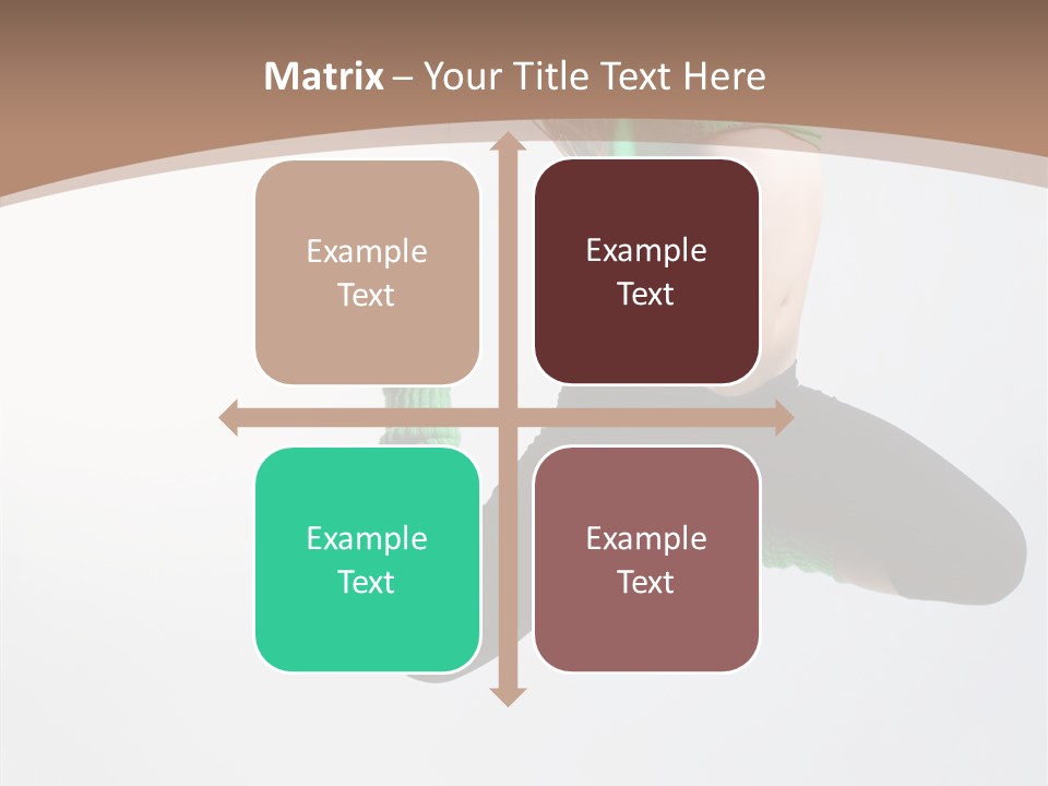 Balance Skill Aerobics PowerPoint Template