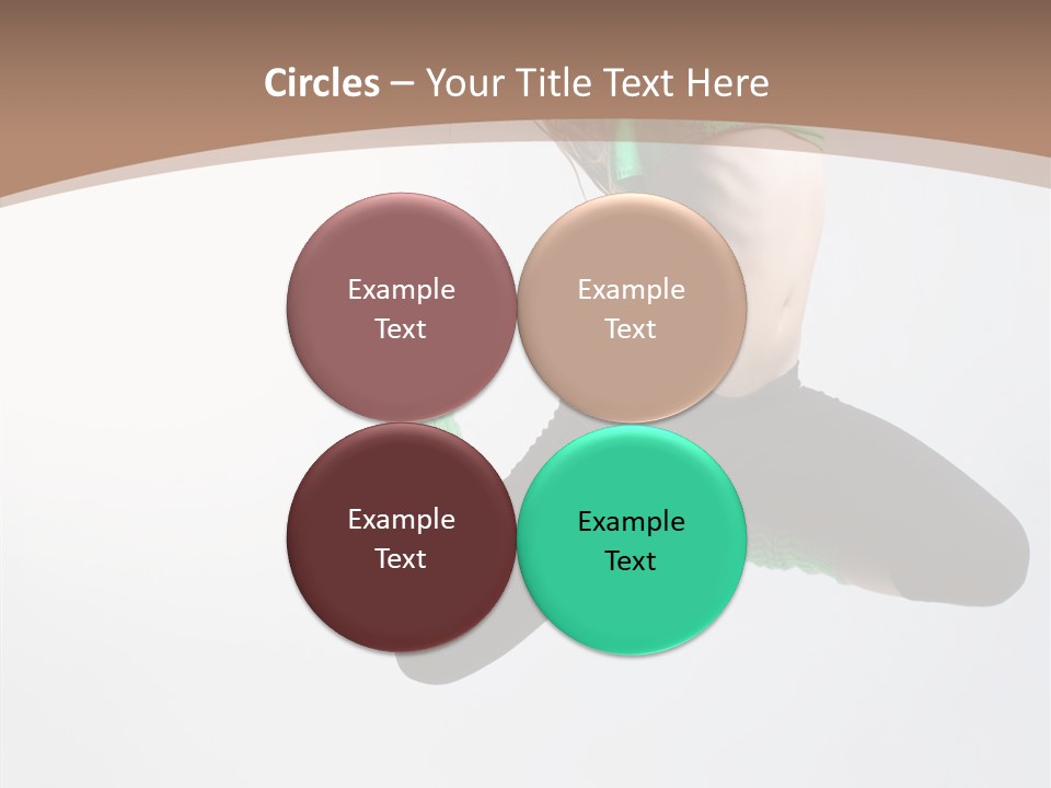 Balance Skill Aerobics PowerPoint Template