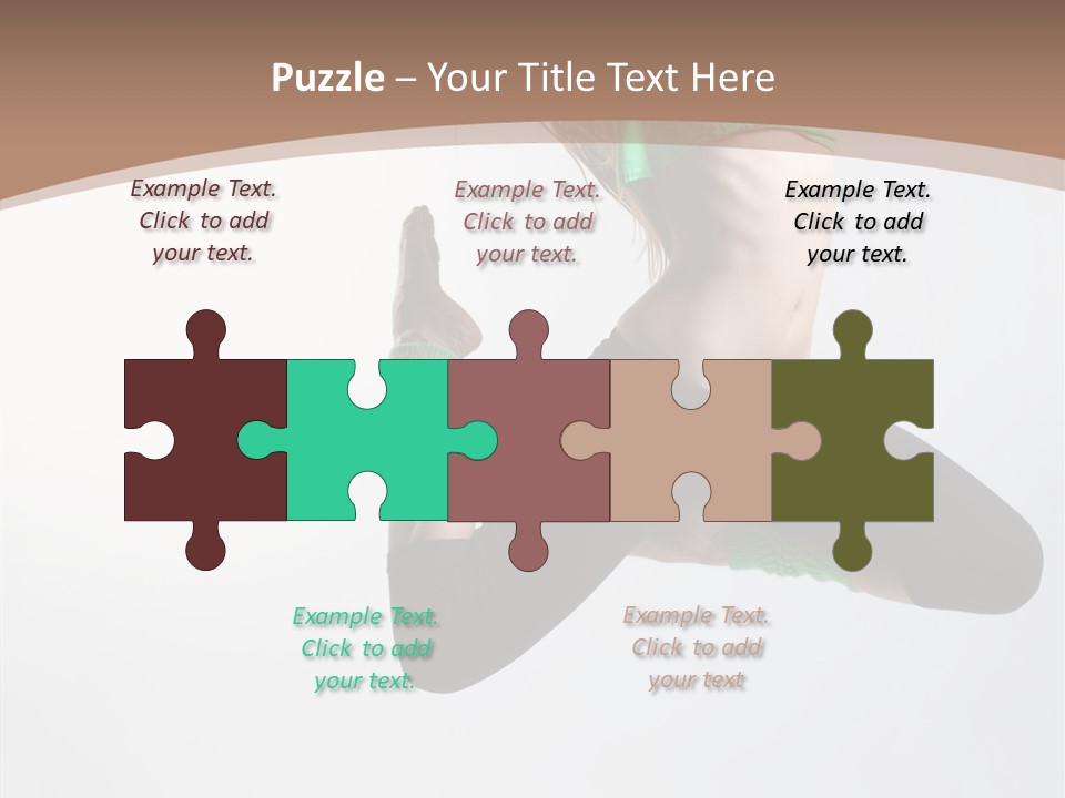 Balance Skill Aerobics PowerPoint Template
