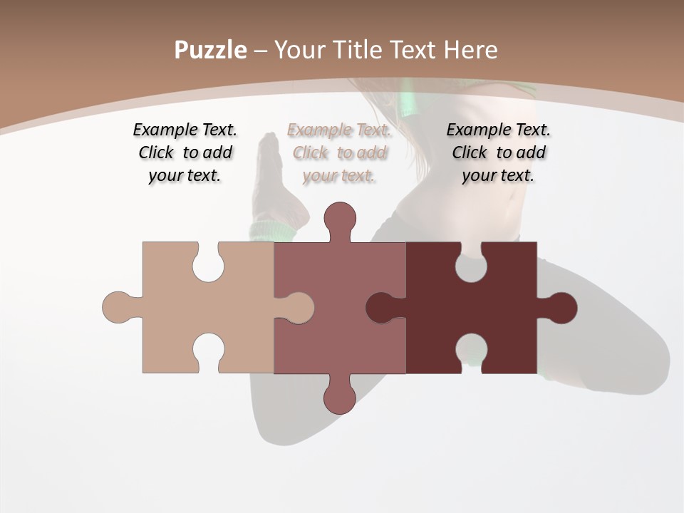 Balance Skill Aerobics PowerPoint Template