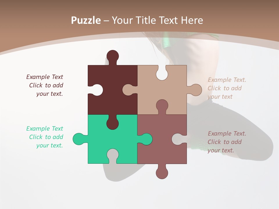 Balance Skill Aerobics PowerPoint Template
