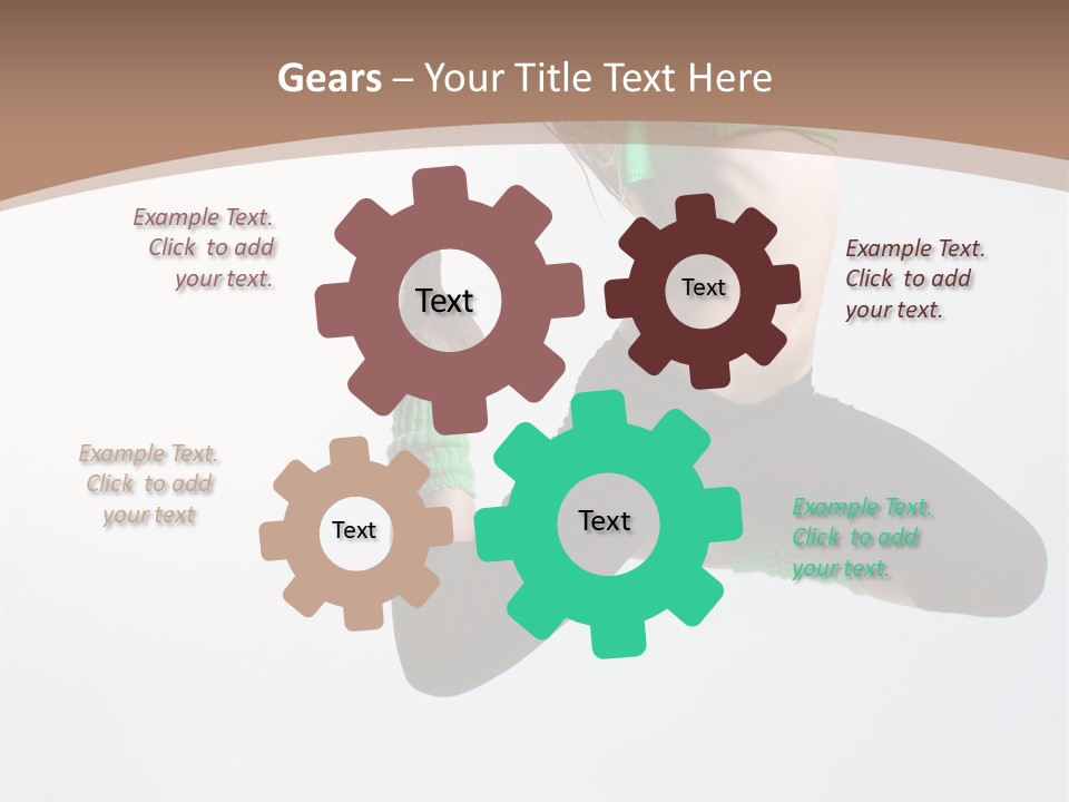 Balance Skill Aerobics PowerPoint Template