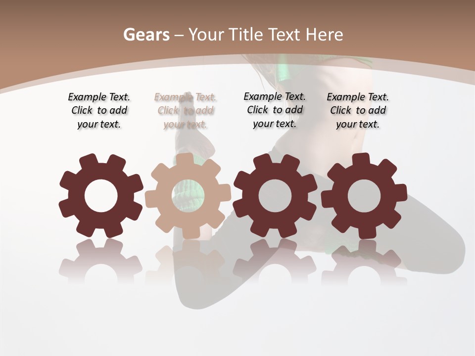 Balance Skill Aerobics PowerPoint Template