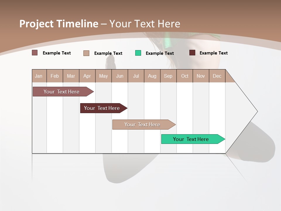 Balance Skill Aerobics PowerPoint Template