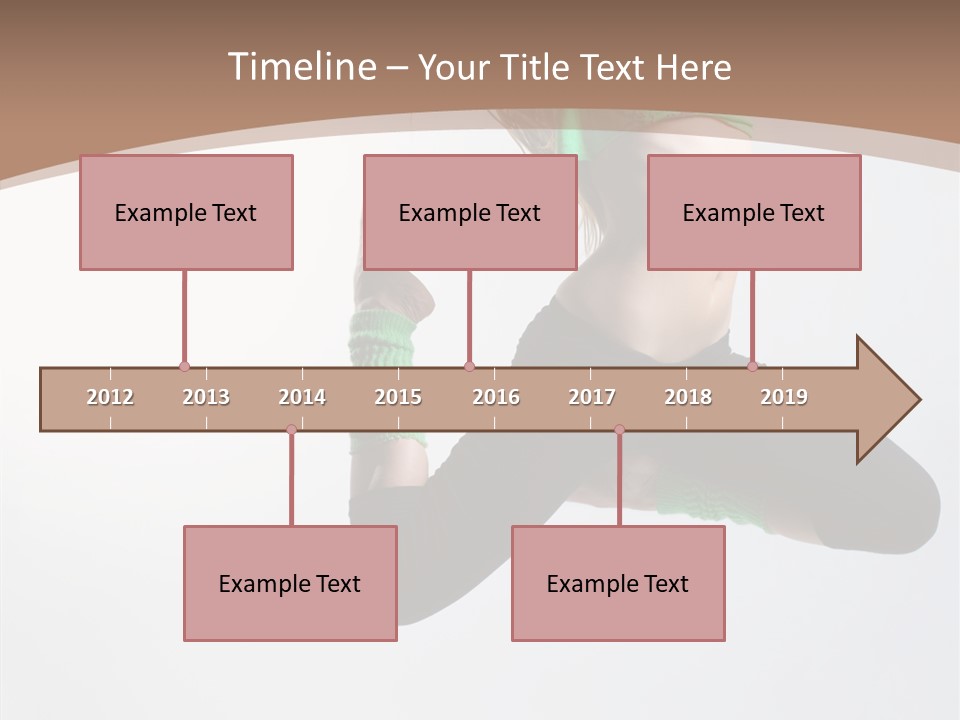 Balance Skill Aerobics PowerPoint Template