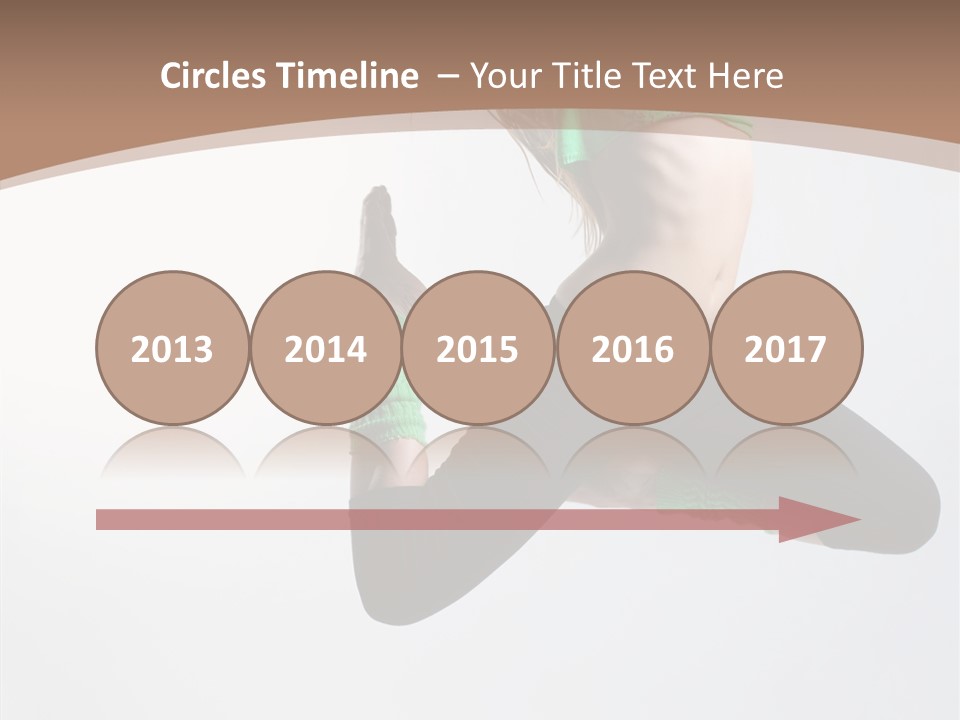 Balance Skill Aerobics PowerPoint Template