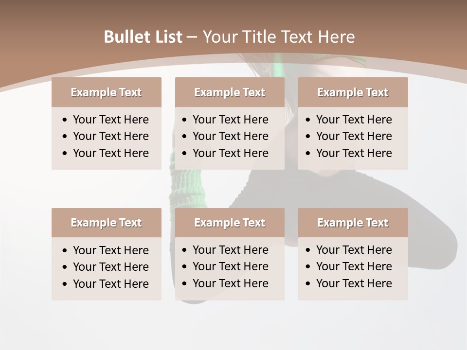 Balance Skill Aerobics PowerPoint Template