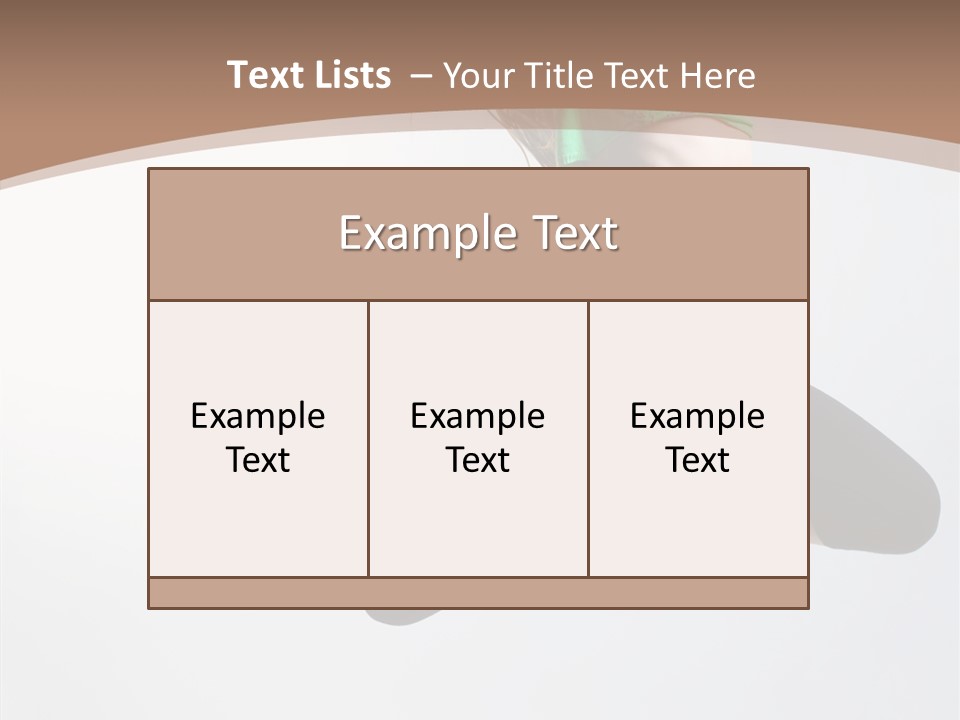 Balance Skill Aerobics PowerPoint Template