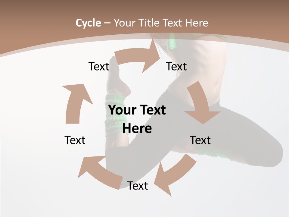 Balance Skill Aerobics PowerPoint Template