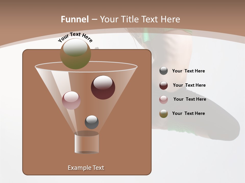 Balance Skill Aerobics PowerPoint Template