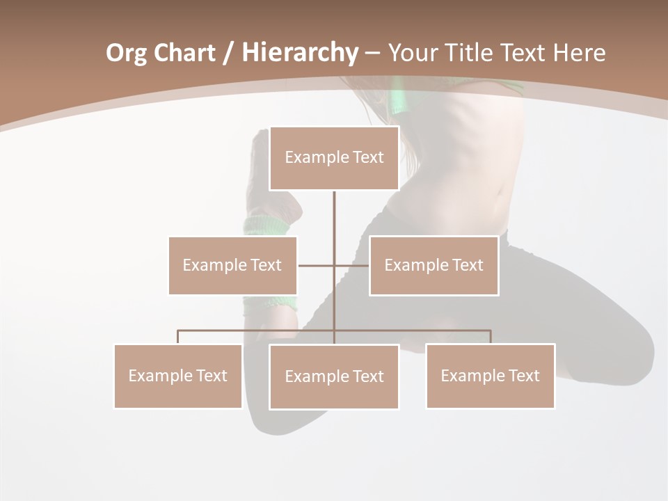 Balance Skill Aerobics PowerPoint Template