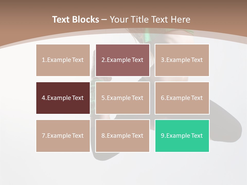 Balance Skill Aerobics PowerPoint Template