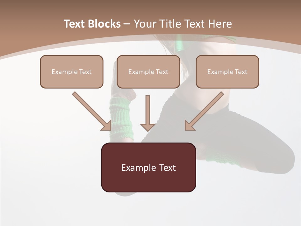 Balance Skill Aerobics PowerPoint Template