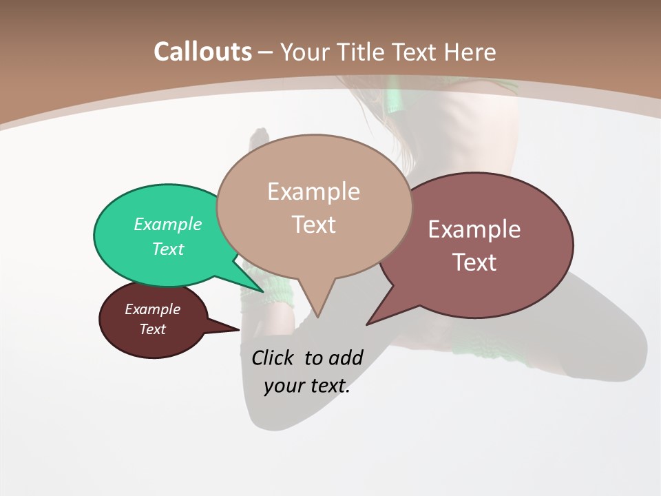Balance Skill Aerobics PowerPoint Template