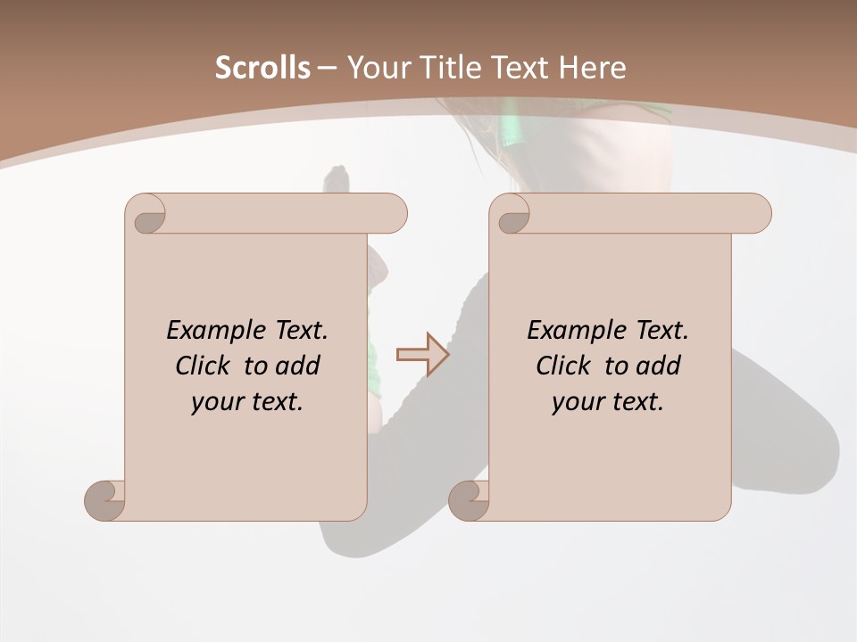 Balance Skill Aerobics PowerPoint Template