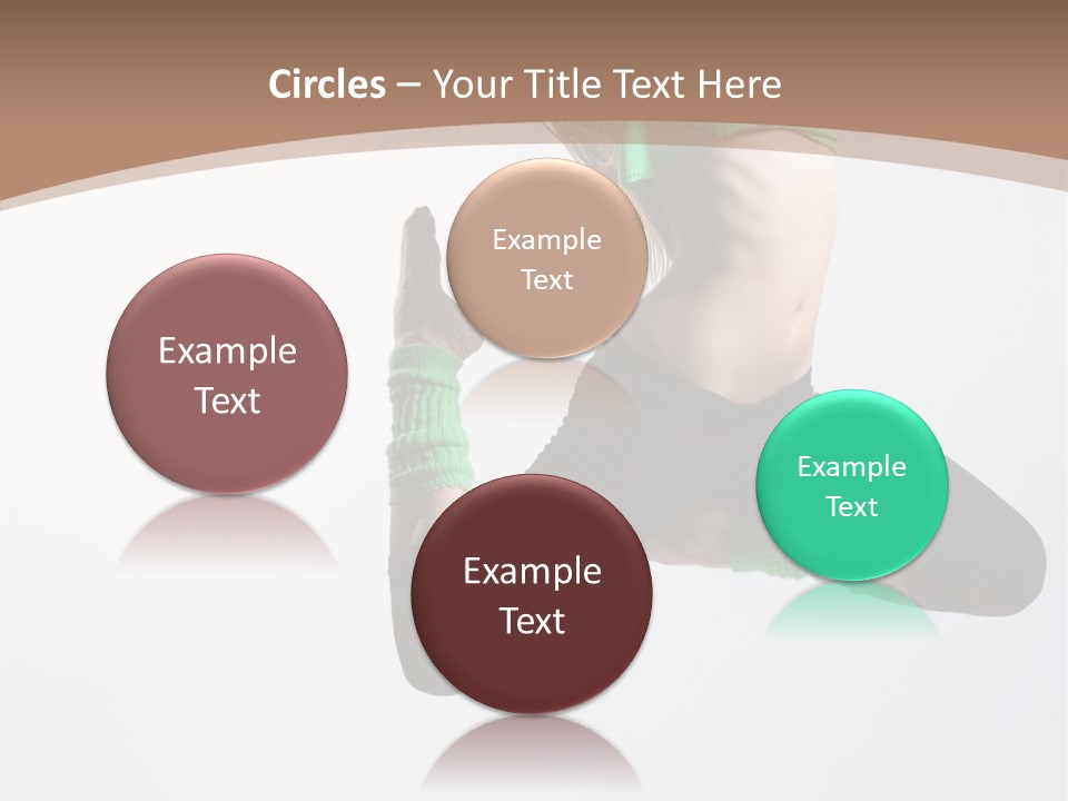 Balance Skill Aerobics PowerPoint Template