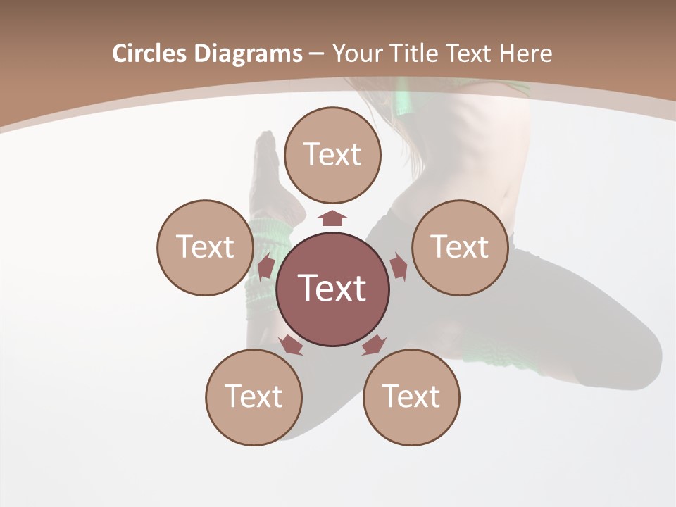 Balance Skill Aerobics PowerPoint Template